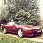 1990 burgundy red Toyota Supra - IMG 20150727 212705.jpg
